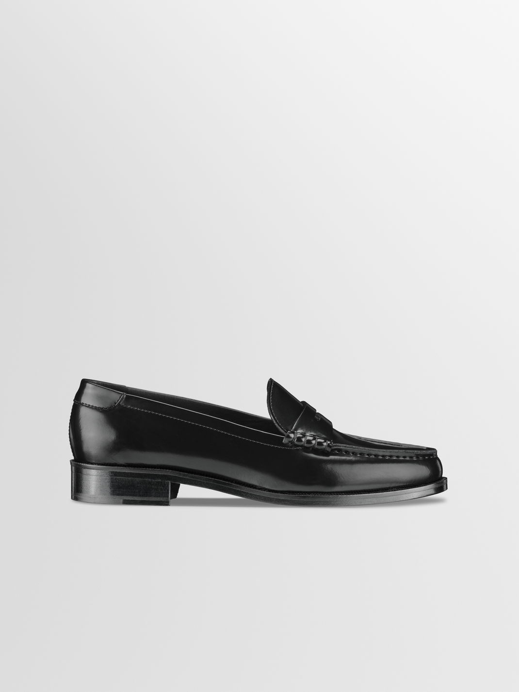 Women's Black Leather Classic Loafer | Brera in Nero | Koio – KOIO