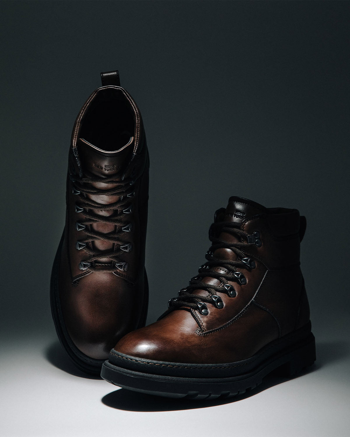 Leather cheap man boots