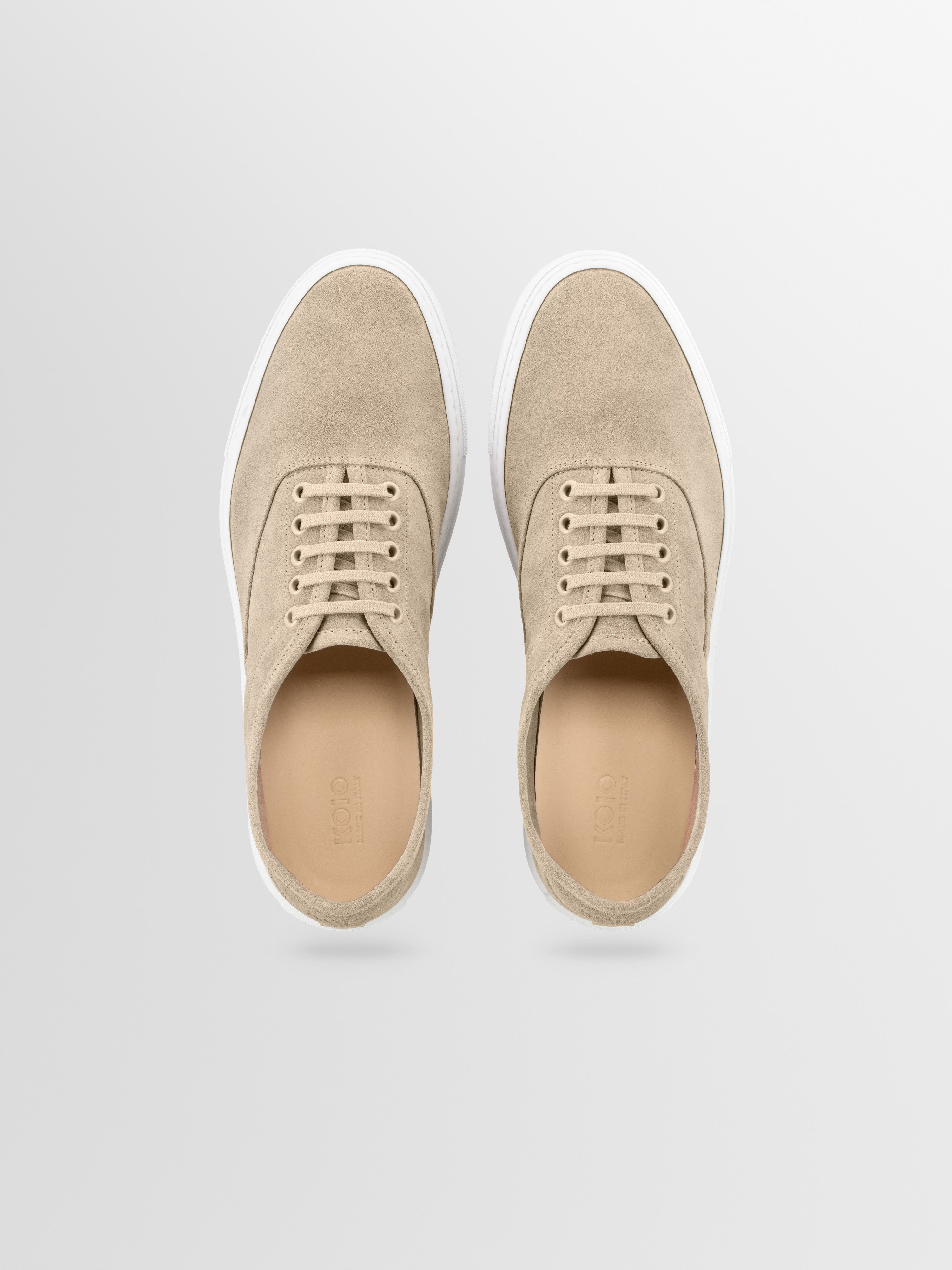 Men's Leather Low-top Sneaker | Portofino in Cardamom | Koio – KOIO