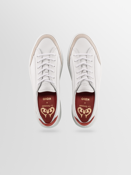 Women's White Leather Sneakers | Koio x Le Sirenuse | Koio – KOIO