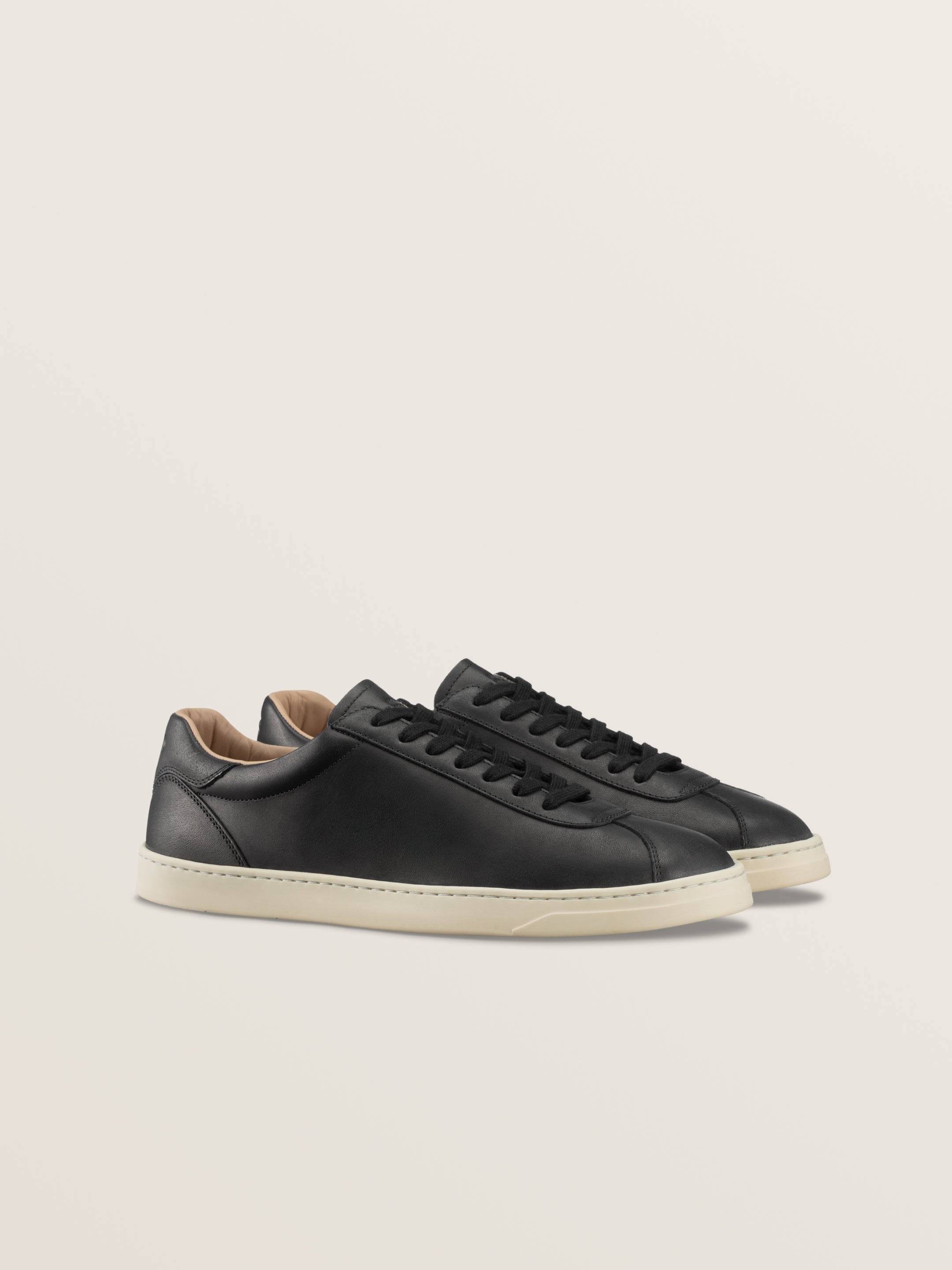 Men's Black Leather Sneakers | Mello in Onyx | Koio – KOIO