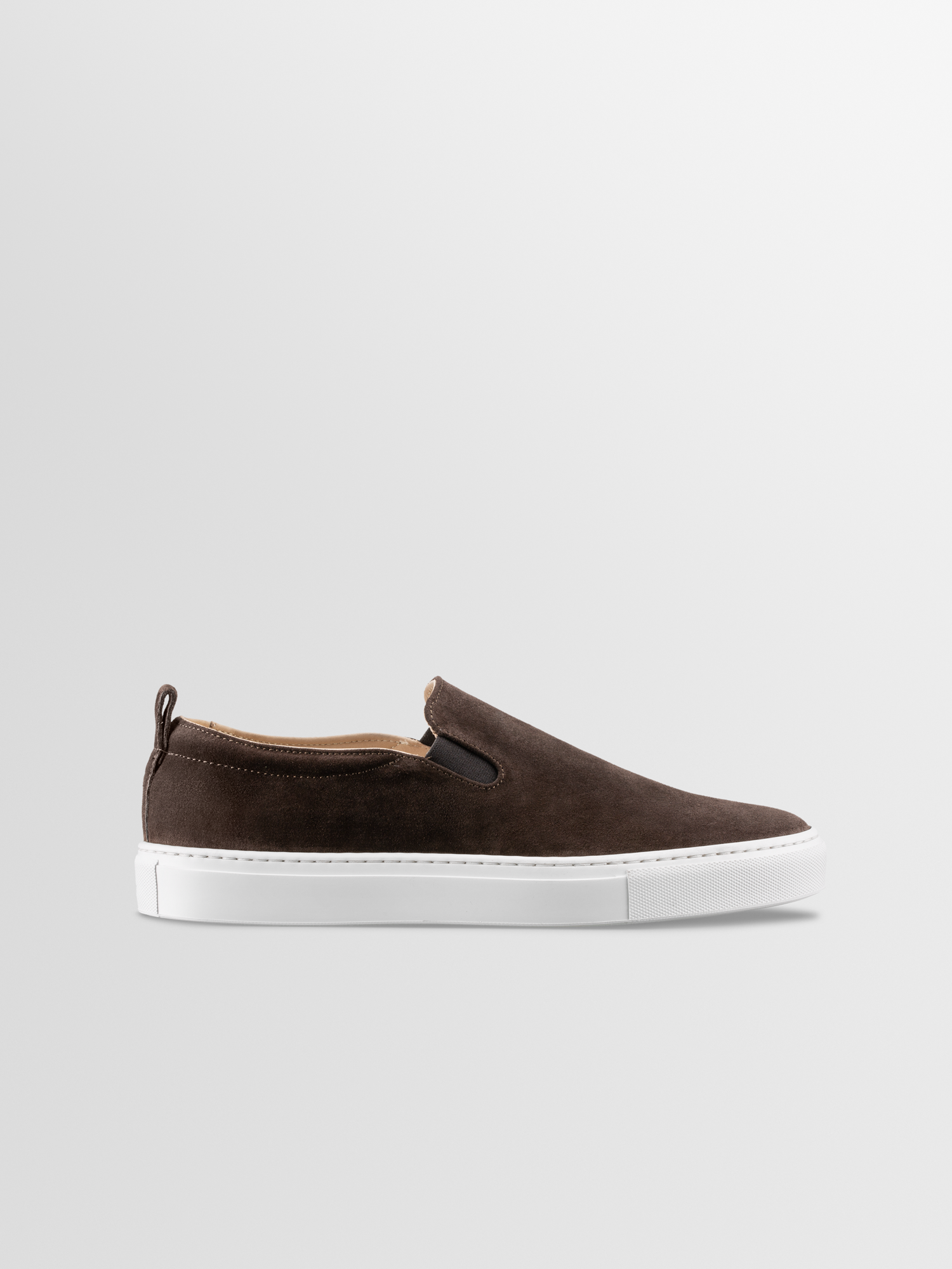 Men’s Brown Slip-on Suede Sneakers | Garda in Espresso | Koio – KOIO
