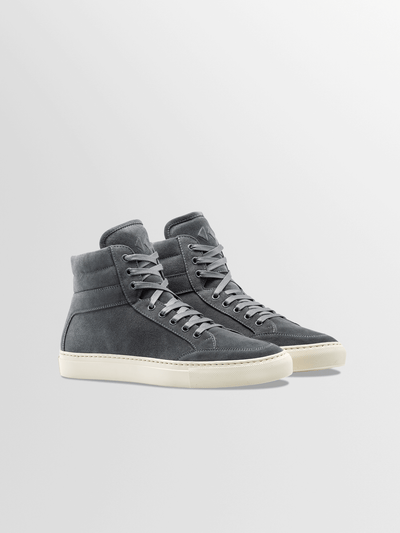 Grey suede high tops online