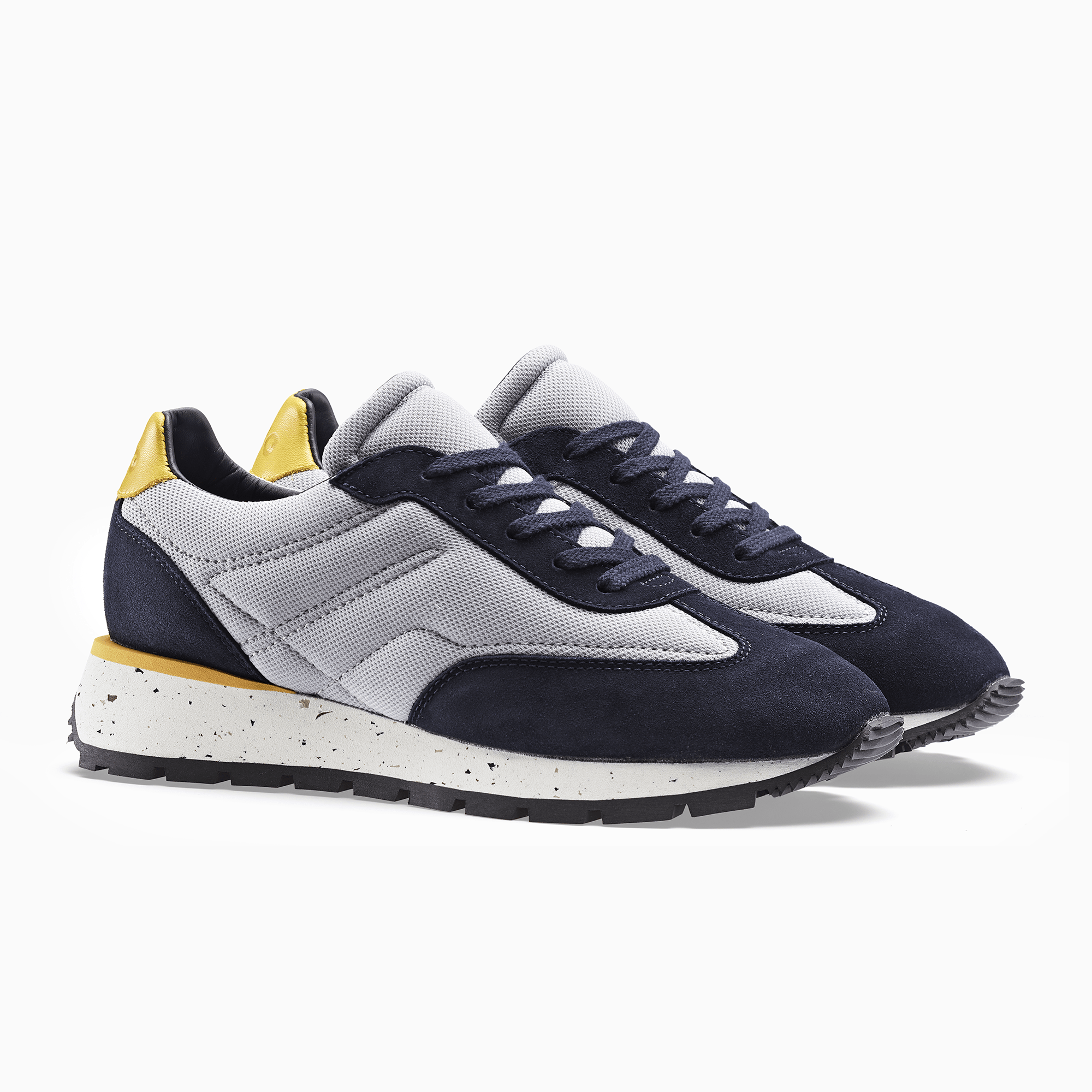 Retro Runner in Grey/Navy